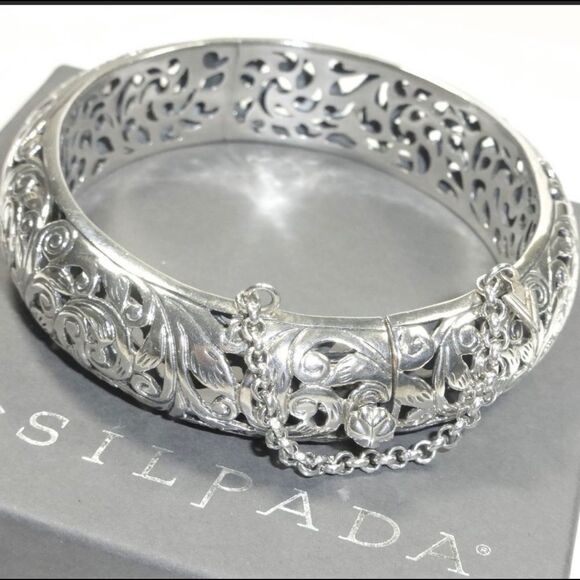 Retired Silpada Filigree Bangle - Picture 10 of 10
